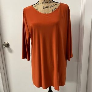 Bom Bom 2X blouse with 3/4 sleeves